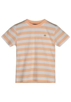 Gant Striped- Camiseta Estampada - Apricot Cream