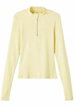 Mit Half-Zip - Jersey De Punto - Pastel Yellow