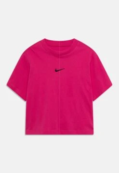 Nike Sportswear Tee - Camiseta Básica - Active Pink/Black