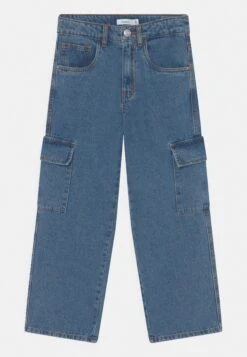 NAME IT Nknberlin Unisex - Vaqueros Boyfriend - Medium Blue Denim