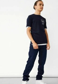 Ulrich - Vaqueros Rectos - Dark Blue Denim