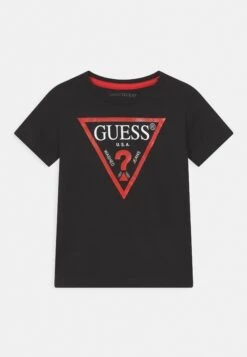Guess Toddler Core - Camiseta Estampada - Jet Black
