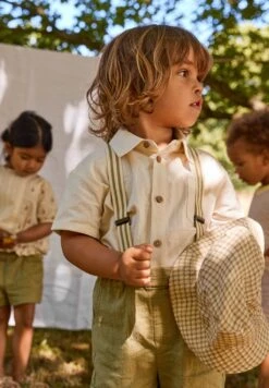 Lil Atelier Nmmhadam Ss - Camisa - Turtledove