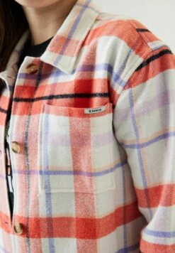 Garcia Checkered - Chaqueta De Entretiempo - Blaze Orange