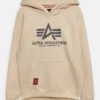 Alpha Industries Basic Hoody Kids Teens - Jersey Con Capucha - Stream White