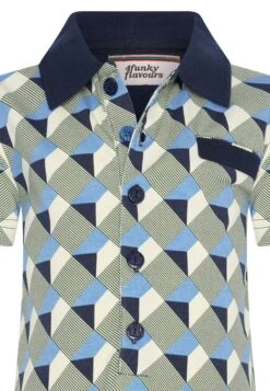 Geometric- Polo - Blue -Ropa Ventas 33ff026f105a414580d08205a574bbaf
