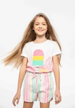 Minoti Dip Dye Short Sleeve - Camiseta Estampada - Pink