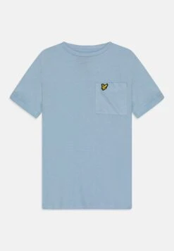 Lyle & Scott Marl Tee - Camiseta Básica - Chambray Blue