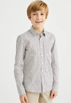 WE FASHION Met Dessin - Camisa - White