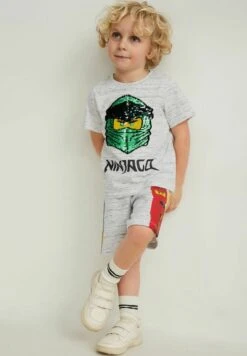 Lego Ninjago - Camiseta Estampada - Light Gray Melange