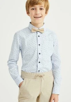 WE FASHION Met Dessin - Camisa - Blue -Ropa Ventas 49ee30623bb047b4b4328c129112cc15