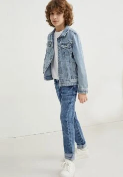 Vaqueros Rectos - Jeans Blau