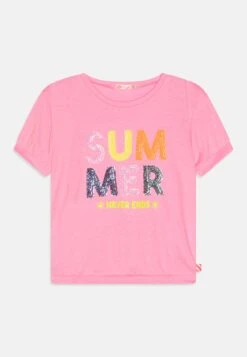 Billieblush Short Sleeves Tee - Camiseta Estampada - Pink