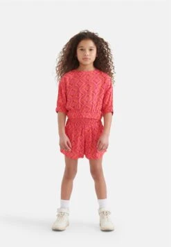 Ikat Print- Blusa - Pink