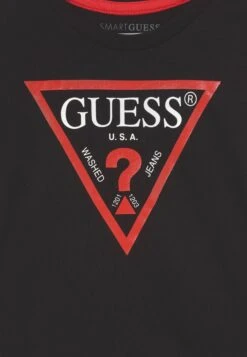 Guess Toddler Core - Camiseta Estampada - Jet Black -Ropa Ventas 5bb100e679bf469387d8459d48219fb1