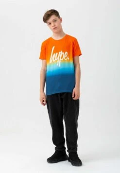 HYPE Camiseta Estampada - Orange