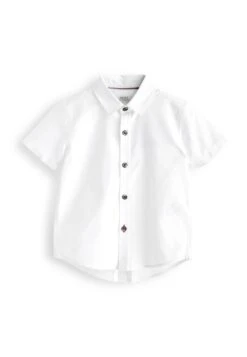 Next Short Sleeve Oxford Standard - Camisa - White