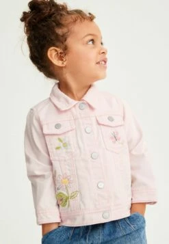 Next Embroidered Bunny - Chaqueta Vaquera - Pink