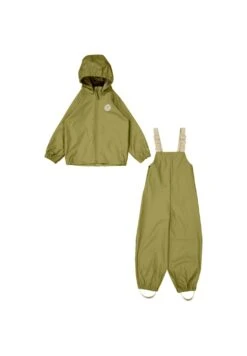 Wheat Regenanzug Regen SetCharlie - Pantalones Impermeables - Heather Green