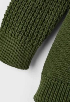 NAME IT Chaqueta De Punto - Rifle Green -Ropa Ventas 69d03e7388e0465bb4110f8638c64557