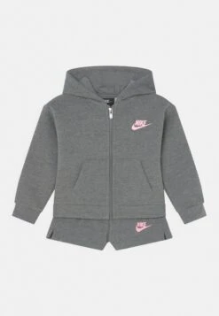 Nike Sportswear Club Set - Sudadera Con Cremallera - Carbon Heather