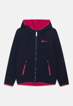 Jack Wolfskin Fourwinds Kids Unisex - Chaqueta Softshell - Night Blue