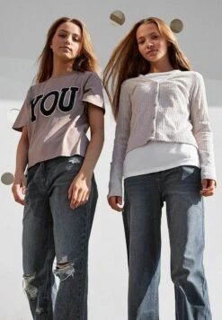 Mom Frickizza - Vaqueros Slim Fit - Medium Blue Denim