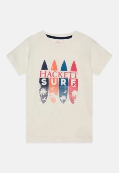 Hackett London Surf Tee - Camiseta Estampada - White