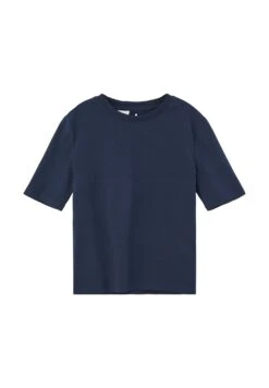 S.Oliver Mit Cut Out - Camiseta Básica - Navy