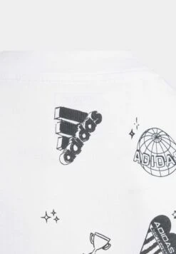 Adidas Sportswear Brand Love Allover Print Crop- Camiseta Estampada - White Black Black 11 Adidas Sportswear Brand Love Allover Print Crop- Camiseta Estampada - White Black Black -Ropa Ventas 895c03655705465fa7d59d7ebc9521c4