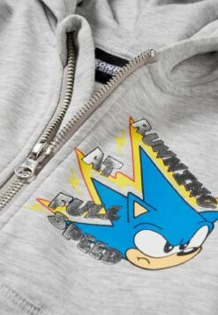 Sonic - Sudadera Con Cremallera - Light Gray Melange -Ropa Ventas a4b3bf22b7314842881ec4ec28499d88