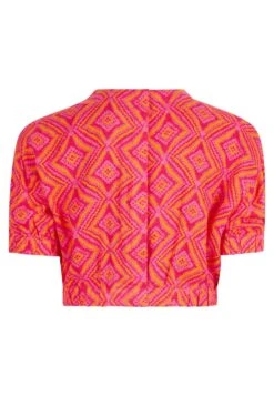 Ikat Print- Blusa - Pink -Ropa Ventas b06013df4fc44a018707918167bf2d02