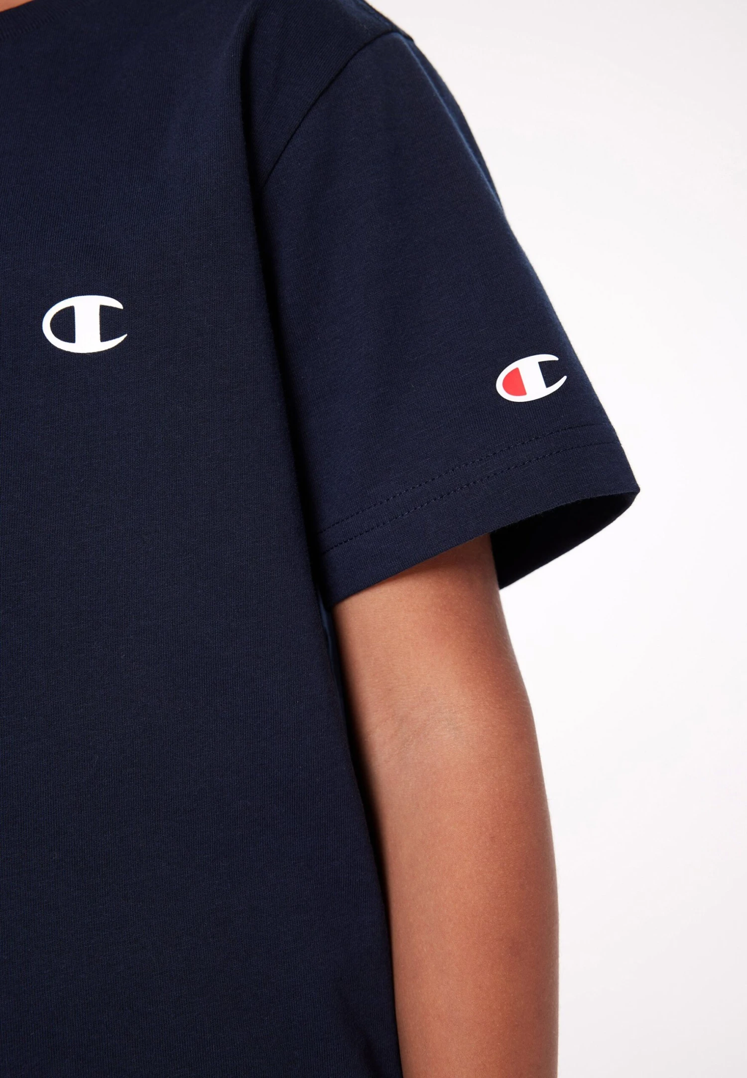 Champion Crewneck Unisex - Camiseta Básica - Dark Blue 5 Champion Crewneck Unisex - Camiseta Básica - Dark Blue - Imagen 5