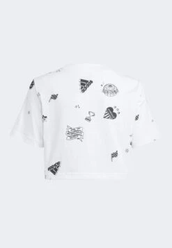 Adidas Sportswear Brand Love Allover Print Crop- Camiseta Estampada - White Black Black 13 Adidas Sportswear Brand Love Allover Print Crop- Camiseta Estampada - White Black Black -Ropa Ventas b3ecadceb5874c9c934205da9c234df5