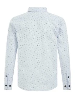 WE FASHION Met Dessin - Camisa - Blue -Ropa Ventas bee2ca5cbfad441c9b2c3a4c70daa16d