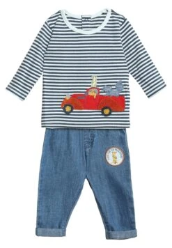 Marks & Spencer Outfit - Vaqueros Rectos - Blue Mix