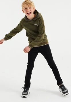 WE FASHION Blue Ridge - Vaqueros Pitillo - Black