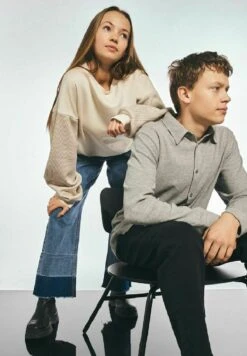 Vaqueros A Campana - Medium Blue Denim