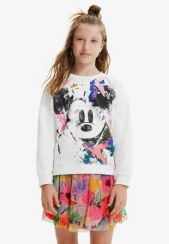 Desigual Disney'S Mickey Mouse - Sudadera - White -Ropa Ventas cf00efbcd50843c8b53697f890e461c0
