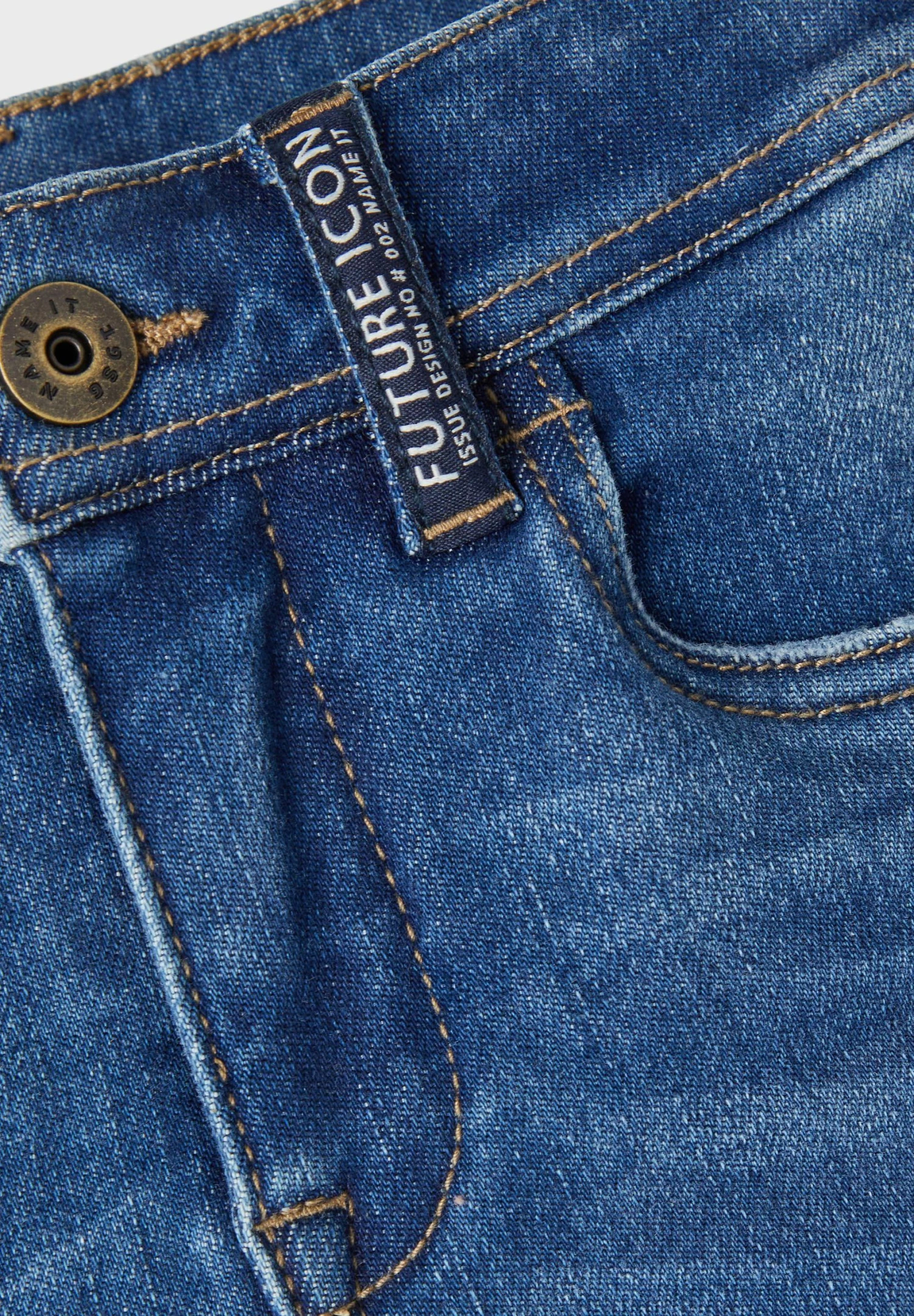 NAME IT Nkmconex Pant- Vaqueros Slim Fit - Dark Blue Denim 4 NAME IT Nkmconex Pant- Vaqueros Slim Fit - Dark Blue Denim - Imagen 4