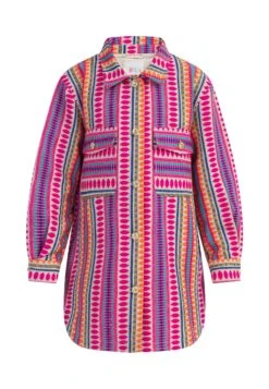 IZIA Abrigo Corto - Mehrfarbig/Pink -Ropa Ventas d3a89bade47d40c0b397194692d0324b