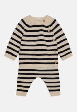 PETIT BATEAU Baby Lagym Unisex - Jersey De Punto - Avalanche/Smoking