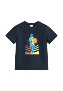 S.Oliver Camiseta Estampada - Navy