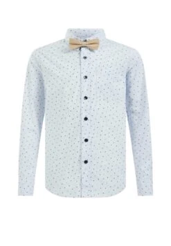 WE FASHION Met Dessin - Camisa - Blue -Ropa Ventas d945c1c14fea441c809ffbb39c8c27eb