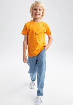 DeFacto Regular Fit- Vaqueros Rectos - Blue