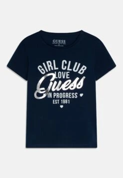 Guess Junior - Camiseta Estampada - Secret Blue