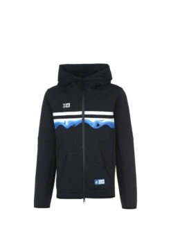 OUTFITTER Ocean Fabrics Tahi Zip-Hoodie Kinder - Sudadera Con Cremallera - Dark Blue