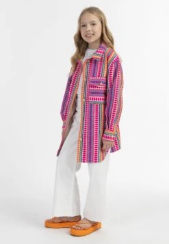 IZIA Abrigo Corto - Mehrfarbig/Pink